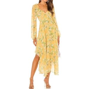 REVOLVE Georgia Dress by Sau Lee in Yellow
